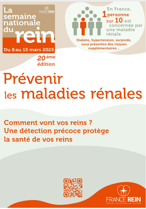 flyers semaine prévention des maladies rénales